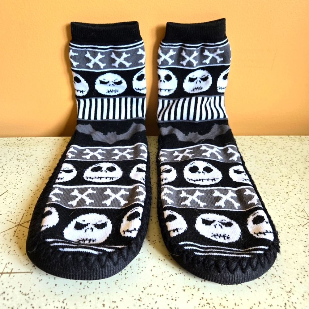 Disney Nightmare Before Christmas Slipper Socks